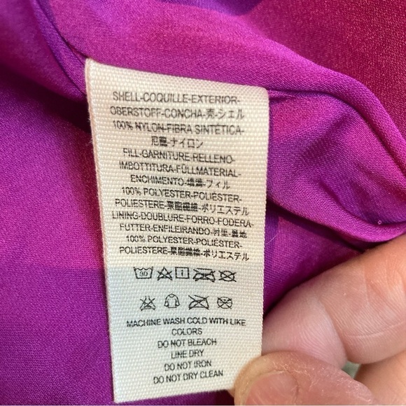 FREE PEOPLE Sz M  Puffer Doleman Bat Sleeve Drawstring Pockets Quilted Jacket - Picture 10 of 11